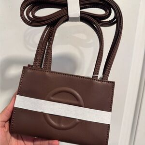 Telfar Brown Shopping bag. NEW